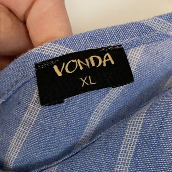 Long pin stripe maxi with pockets - Picture 8 of 8